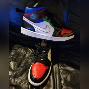 Women's Jordan 1 multi color size 8.5